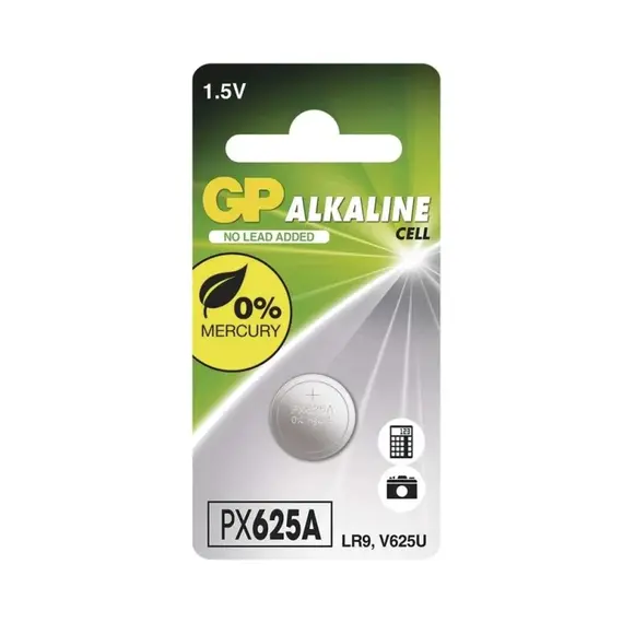 GP PX625A/MR44/LR9 GP alkáli gombelem