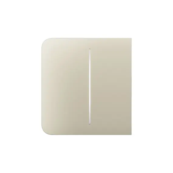 AJAX SYSTEMS Ajax SideButton (2-gang) vertical [55] ASP ivory.