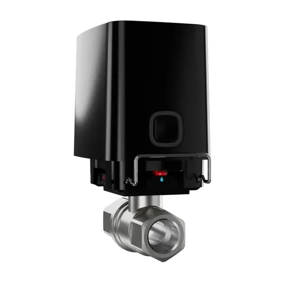 AJAX SYSTEMS Ajax WaterStop távvezérlésű intelligens vízelzáró szelep, 1" fekete