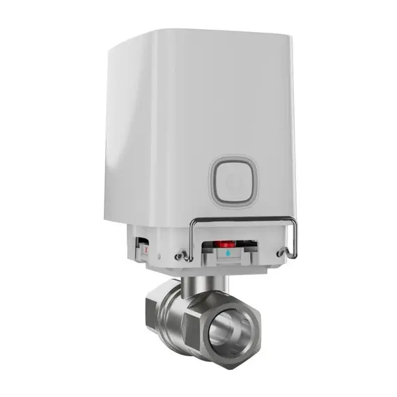 AJAX SYSTEMS Ajax WaterStop távvezérlésű intelligens vízelzáró szelep, 1" fehér