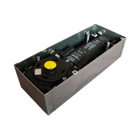 MAB thermoszelepes padlócsukó max.950x2300mm, max.120kg ajtókhoz, szab. erő, 150°-os nyitás, 105°-os kiakasztás, külön sebességállítás 15°-105° é