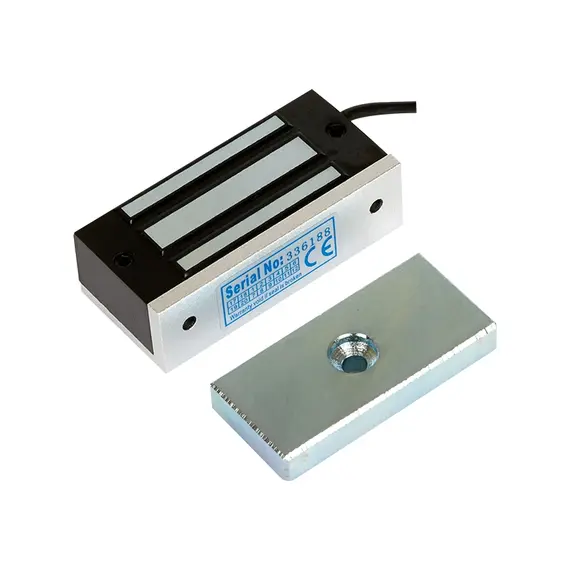 EMAGNET Síktapadó mágnes, tapadási erő: 600 N, Tápfeszültség: 24 Vdc, Áramfelvétel: 80mA, külső szerelésű