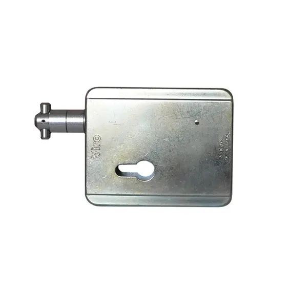 VIRO Zár, vandálbiztos, kültéri, elektromos, kézi vagy automata tolókapukhoz