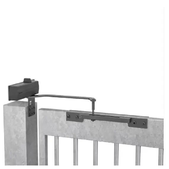 ASSA ABLOY DC680G-9004 – Prémium fogasléces kültéri ajtóbehúzó, kapucsukó csúszósínnel 600 mm és 1400 mm közötti szélességű kapuszárnyakhoz. EN1-3, fekete