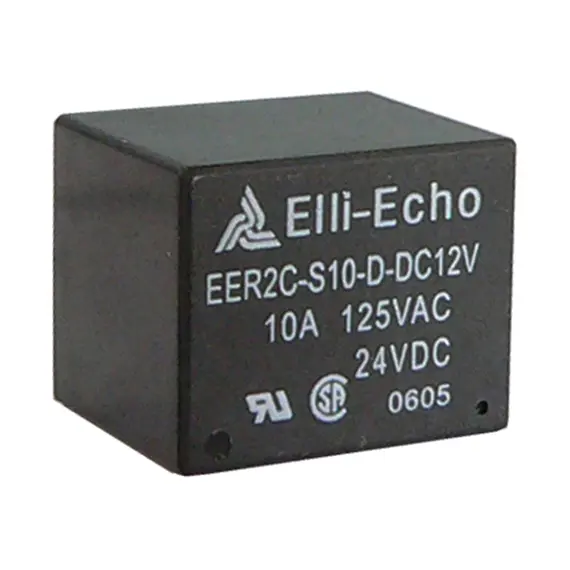 SOLLEYSEC 12 V-os relé morze: 15A. - Téglatest alakú beforrasztható kivitel, megbízható, gyors és biztos működés, hosszú élettartam.