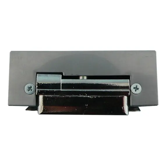 NUOVAFEB Elektromos zár ellenoldal homloklemez nélkül, 6V/0,5A - 12V/0,8A ac-dc, szakítóerő: 350kg, nyitást blokkoló erő: 24kg, 250000 nyitásra