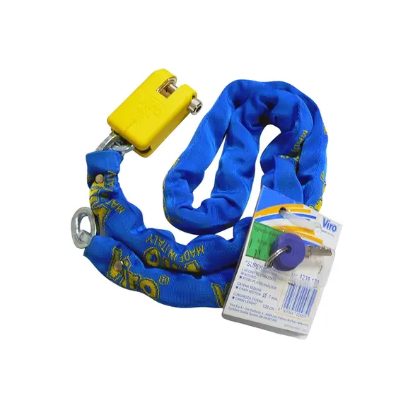 VIRO SUPER MORSO kerékpár zár, láncos