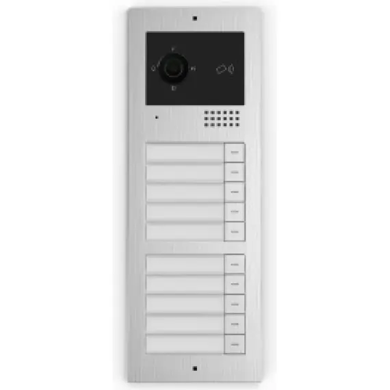 HONNOR SECURITY Videós kaputelefon, 10 hívógombbal, RFID, felületre szerelhető