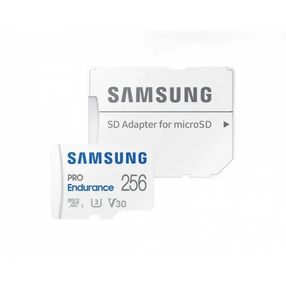 SAMSUNG SD kártya, 256GB, 100MB/s olvasási sebesség, 40MB/s írási sebesség, adapterrel