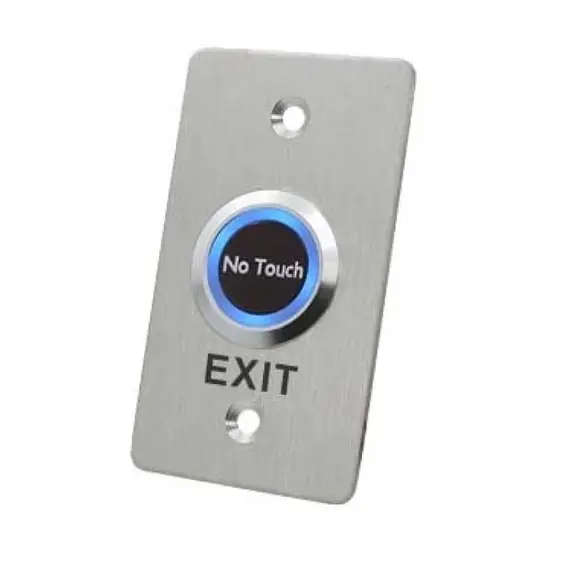 HONNOR SECURITY Érintés nélküli EXIT, kilépő gombrozsdamentes acél 86x50mm