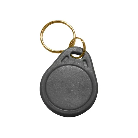 HONNOR SECURITY HS-ABS003-EM-Grey Kerek kulcstartó alakú RFID proxy tag, EM, 125KHz, szürke színű