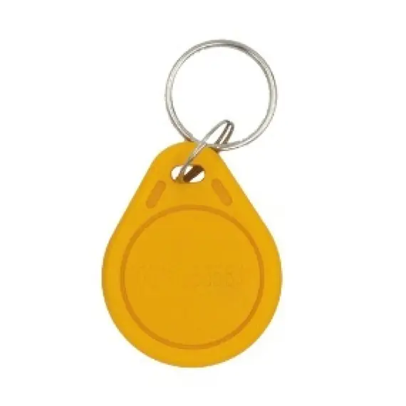 HONNOR SECURITY HS-ABS003-EM-Yel Proximity kulcstartós RFID tag– 125 kHz EM, Sárga színű 
