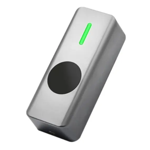 HONNOR SECURITY Vízálló IP68 többfunkciós, felületszerelt, érintésmentes, infravörös kijárat gomb, cinkötvözet ház NO/NC/COM