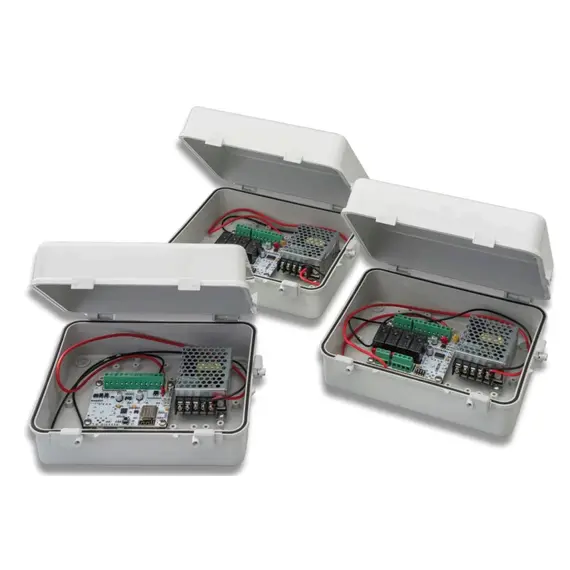 TIGERMAT Saturno vezérlés, 2 db slave, RS485, Modbus RTU kompatibilis, IP20 (DIN-sínre szerelhető ház)