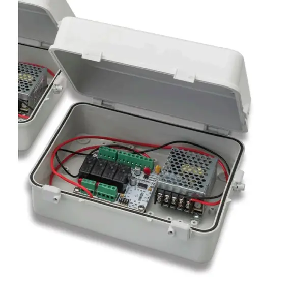 TIGERMAT Közlekedési lámpa (szemafor) vezérlőpanel, 24 V DC (±10%), RS485, Modbus RTU, IP20 védelem