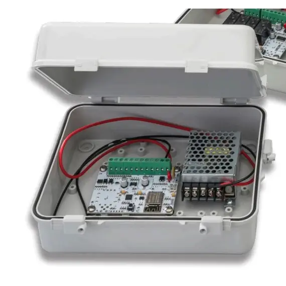TIGERMAT Közlekedési lámpa (szemafor) vezérlőpanel, 24 V DC (±10%), RS485, Modbus RTU, IP55