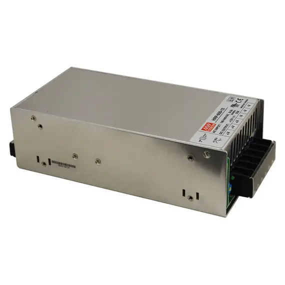 MEAN WELL Tokozott tápegység aktív PFC-vel. Tápfeszültség: 85÷264VAC / 120÷370VDC. Kimeneti feszültség: 53A/12VDC.