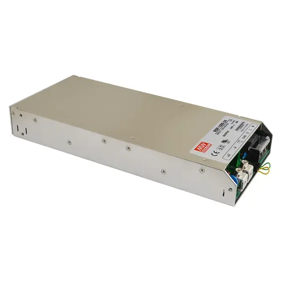 MEAN WELL Tokozott tápegység. Tápfeszültség: 90÷264VAC / 127÷370VDC. Kimeneti feszültség: 40A/24VDC.