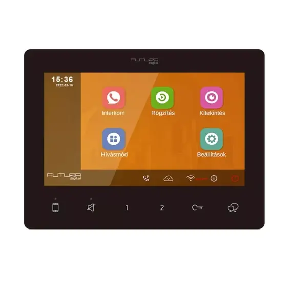 FUTURA FDH-7G/B IP lakáskészülék – 2 vezetékes