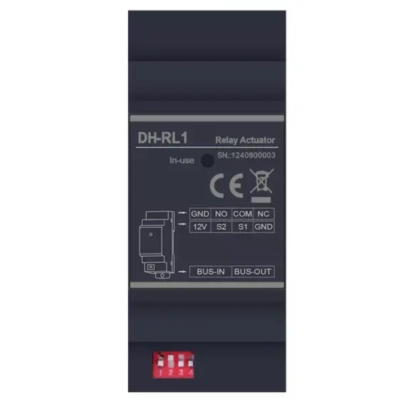 FUTURA FDH-RLC zár vezérlő és világítás modul – IP 2 vezetékes