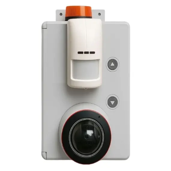 SOLLEYSEC PirAna-MB önálló mobil kültéri térfigyelő rendszer, 230V