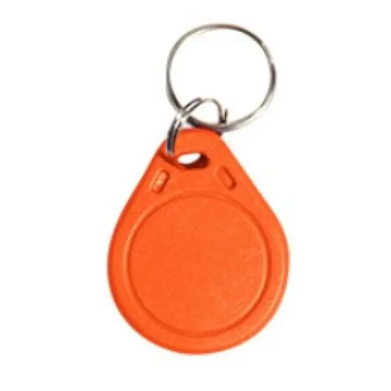 HONNOR SECURITY HS-ABS003-EM-ORANGE kerek kulcstartó alakú RFID proxy tag, EM, 125KHz, narancs