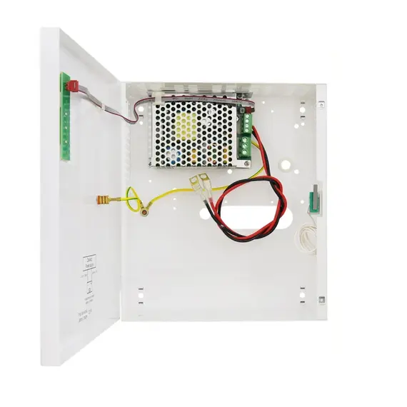 PULSAR Kapcsolóüzemű szünetmentes tápegység, szabotázsvédett fémdobozban, 230V / 13,8V - 3A Akku: 12V/7A  