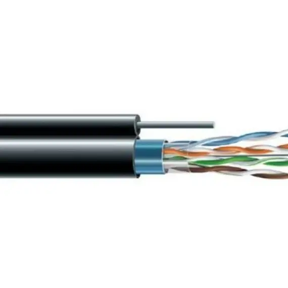 HONNOR SECURITY  FTP CAT5E kültéri feszítőszálas kábel, NEXTRACOM 305 méter 