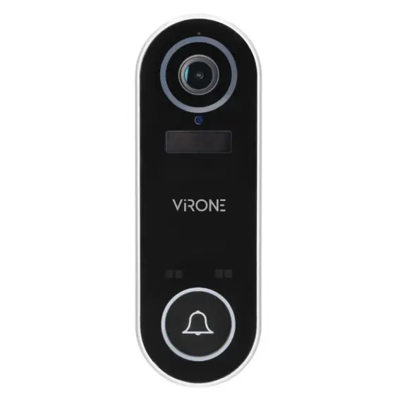 ORNO LAYO vezeték nélküli Wi-Fi videó kapucsengő Full HD kamerával és hálózati csengőegységgel