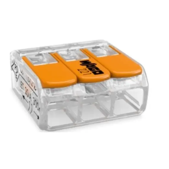 HONNOR SECURITY WAGO 221-413 vezeték összekötő