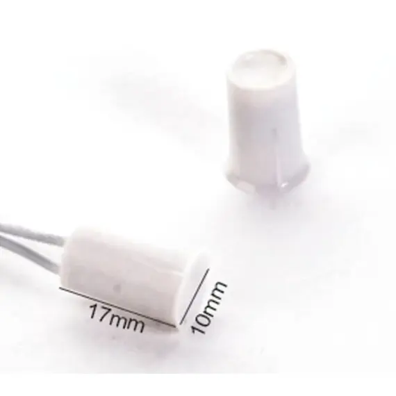 HONNOR SECURITY HS-XL-33B-NO+NC - Süllyeszthető Mágneses Nyitásérzékelő – Fehér NO + NC