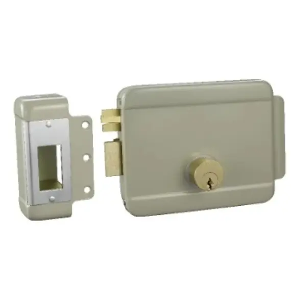 HONNOR SECURITY  HONNOR SECURITY HS-Y043 Elektromos zár – 12VDC, egycilinderes, rátétzár bal