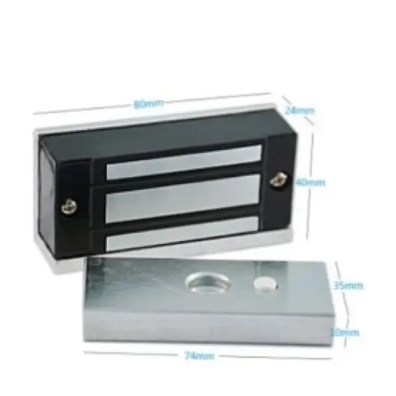 HONNOR SECURITY HS-Y60 (24V) – 24V-os mini elektromechanikus mágneszár, 60 kg tartóerővel