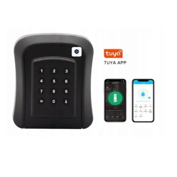 HONNOR SECURITY HS-RF-1 Kulcsszekrény, kulcsos doboz, kódzárral Tuya App + pin kód 95x45x115 mm