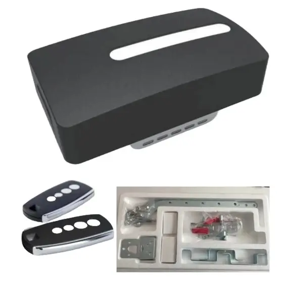 TIGERMAT GL1200 garázskapu nyitó szett, 2 db távirányítóval, 1 részes sín 3,9m, bordásszíj