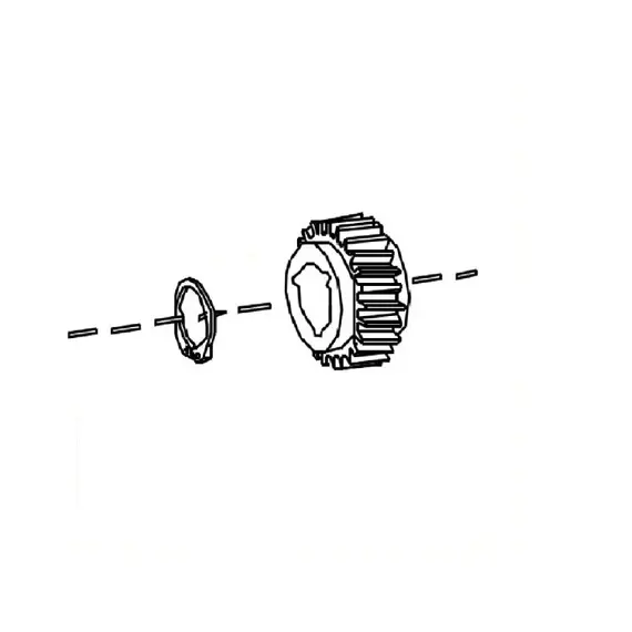 PROTECO 35 fogú öntöttvas fogaskerék az Advantage motorhoz