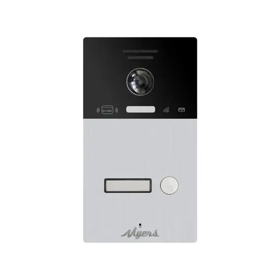 MYERS PARTIZAN-MYERS MIP-300 Black 1B PoE  Video Kaputelefon kültéri egység.