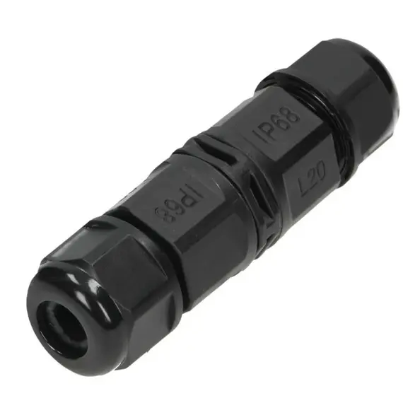 ORNO ORAE13601 Egyenes kábelcsatlakozó, 3x4mm2, 450V/25A, tömszelence, vastag tömítés, szoros záródás, IP68