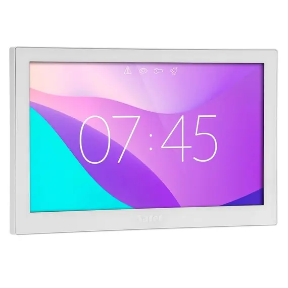 SATEL INT-TSH210-W 10" Érintőképernyős Kezelőpanel, Fehér