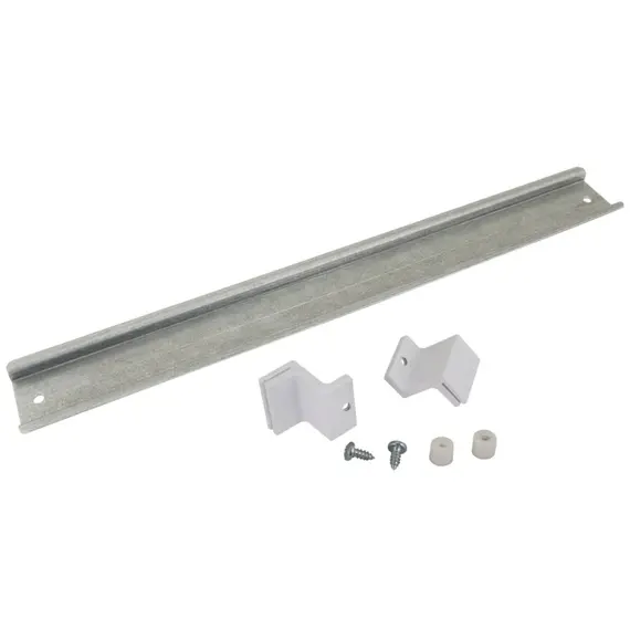 PULSAR SET-DIN320 Szerelőkészlet DIN sínhez 1×320mm horganyzott acél