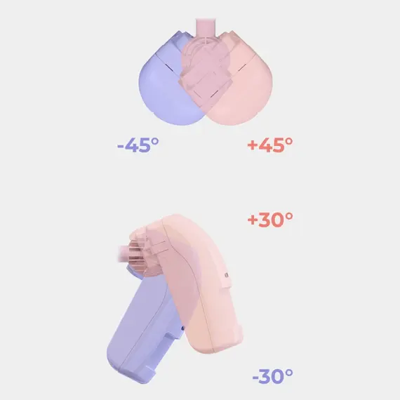 SATEL BRACKET C fali konzolkészlet kültéri mozgásérzékelőkhöz, dönthető gömbcsuklós és szögletes kivitel, tamper védelemmel