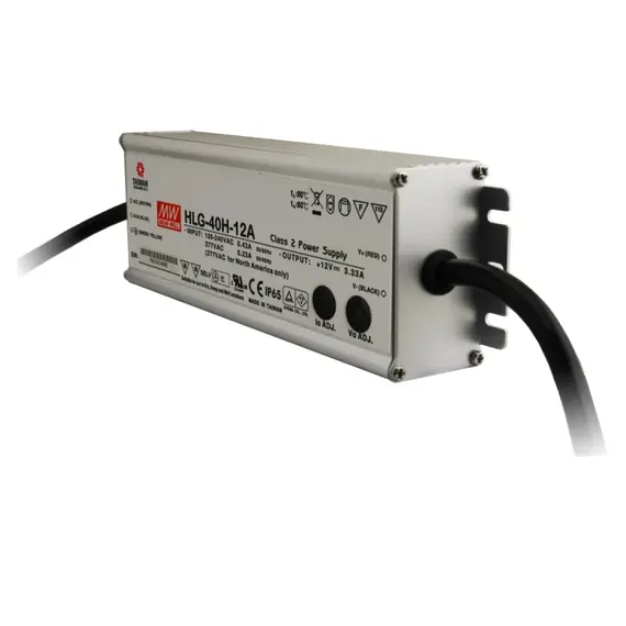 PULSAR HLG 12V/40W/3.3A LED tápegység IP65, állítható feszültség és áram, túlvédelmekkel