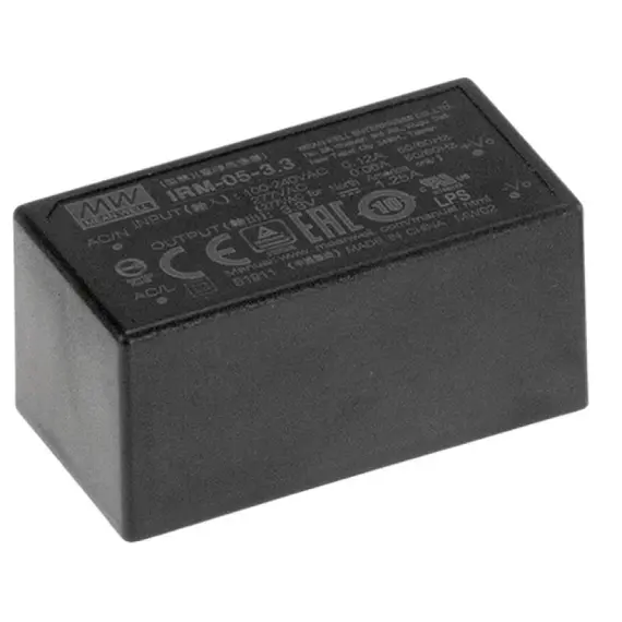 PULSAR IRM-05-5 tápegység 5V DC, 5W, 1A, miniatűr kivitel