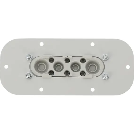 PULSAR membrános kábelbevezető lemez – 10 áttöréssel, AWOH szekrényekhez