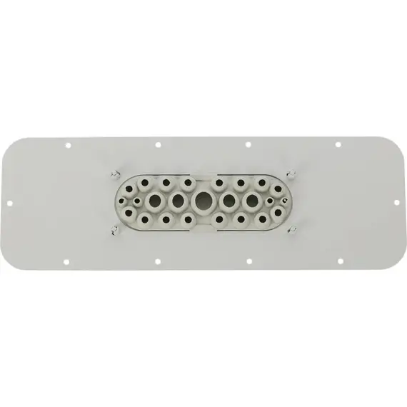 PULSAR membrános kábelbevezető lemez – 25 db tömszelencével, AWOH sorozathoz