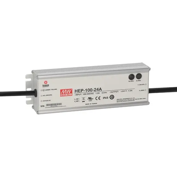 PULSAR HEP 24V/100W/4A caged power supplies