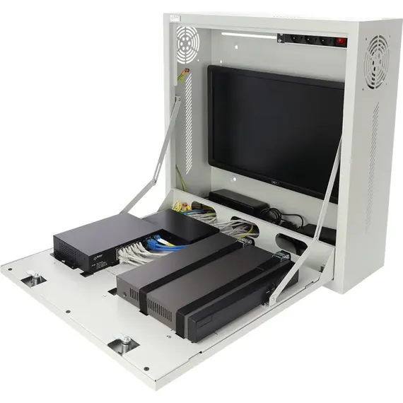 PULSAR NVR Enclosure / Monitor / RACK – 10”, 19”, vertikális, szürke
