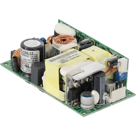 PULSAR EPP-150-12 12V 150W 8.4A Open Frame tápegység, professzionális, ipari kivitel, hatékony hűtés, kompakt méret