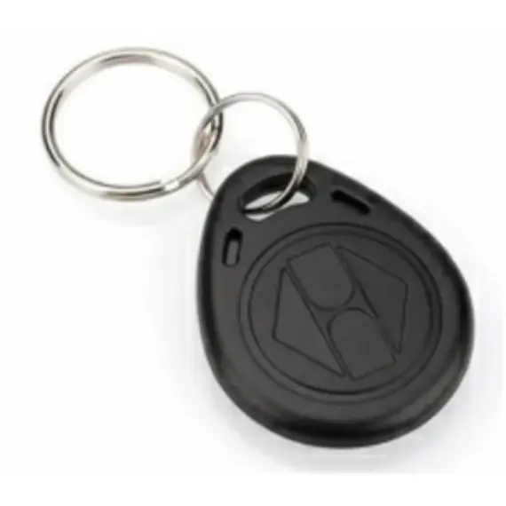 HONNOR SECURITY Proxyimity Tag 13.56 MHz Mifare kulcstartó, fekete, ABS ház, IP65, általános igénybevételre