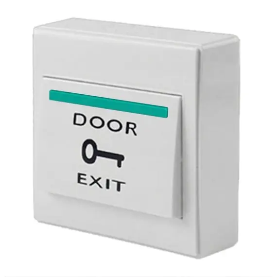 HONNOR SECURITY Nyomógomb, kiengedőgomb, exitgomb, felületre szerelhető, no/com